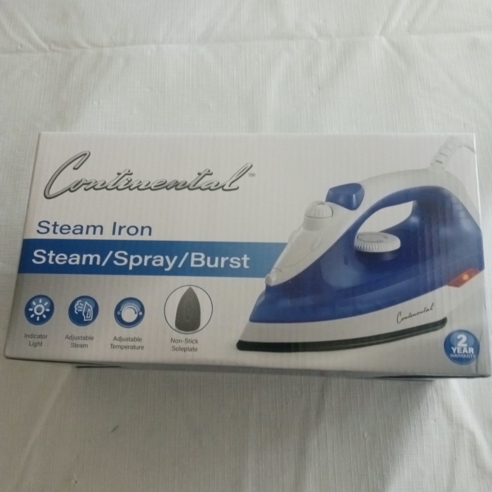 Continental IRON Steam / Spray / Burst NIB